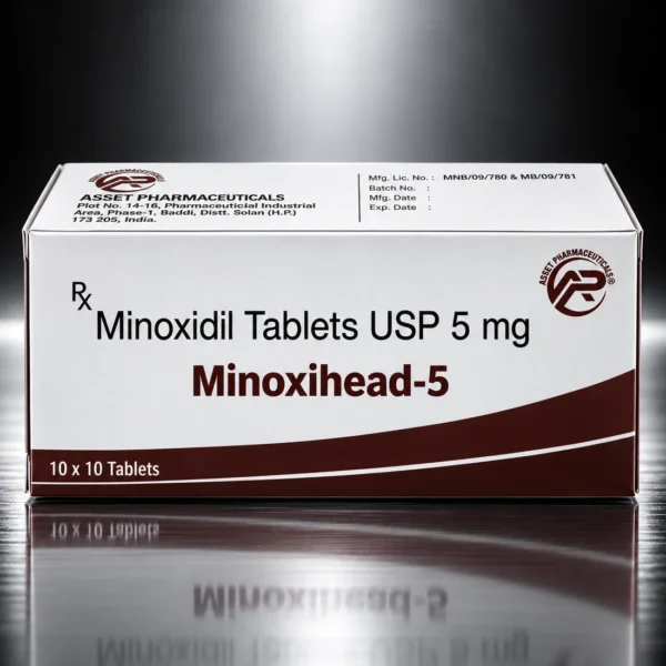 Minoxidil Tablets 5mg 100 x 5mg Tablets