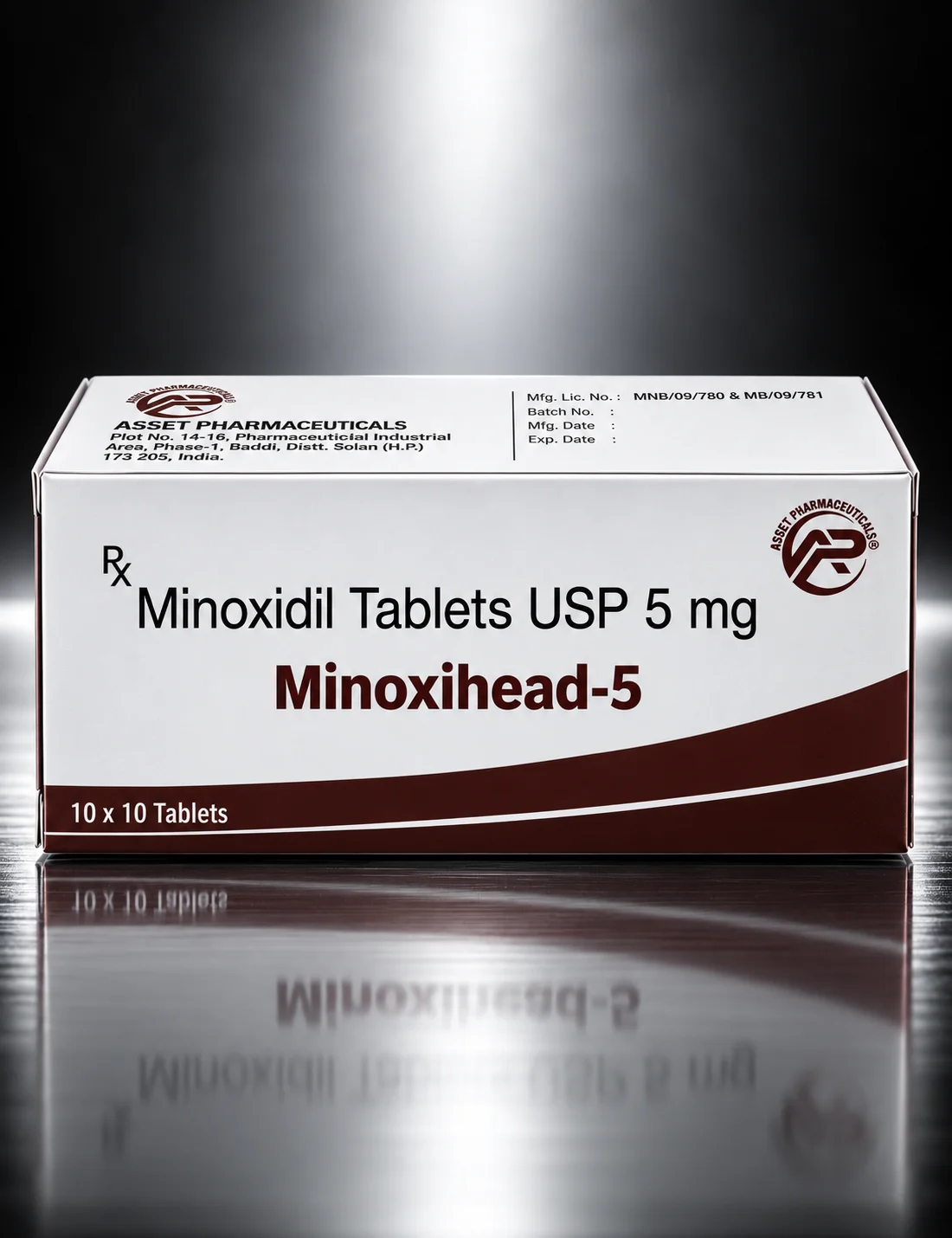 Minoxidil Tablets 5mg 100 x 5mg Tablets