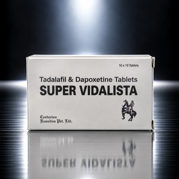 Super Vidalista (Cialis & Dapoxetine) 50 Tablets