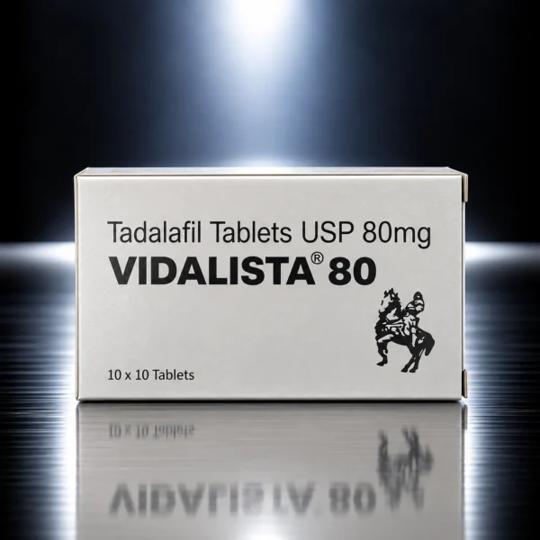 Tadalafil Tablets 80mg x 50