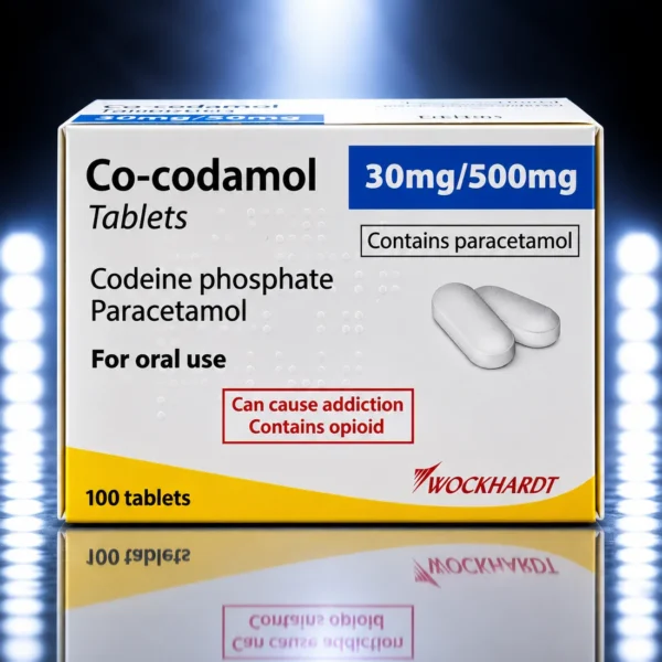 Co-codamol 30mg/500mg x 100 Tablets