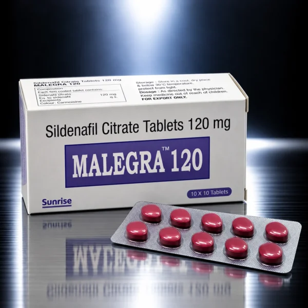 Malegra 120 (Viagra) 100 Tablets