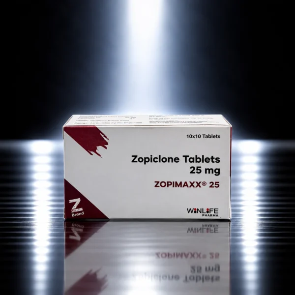 Zopiclone 25mg (ZOPIMAXX) 100 Tablets