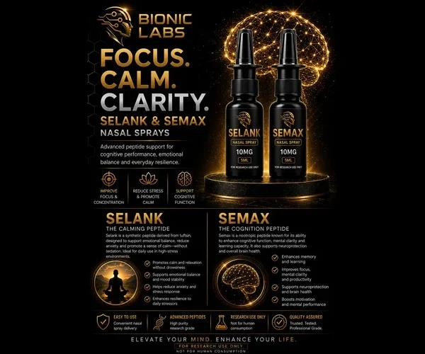 Renew Peptides Selank & Semax Duo