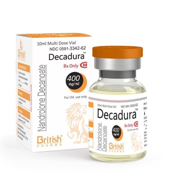 British Pharma Nandrolone Decanoate 400mg