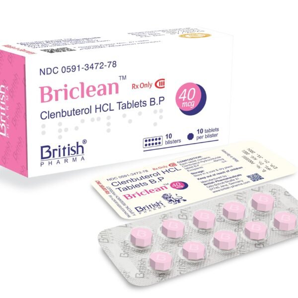 British Pharma CLEN 40mg